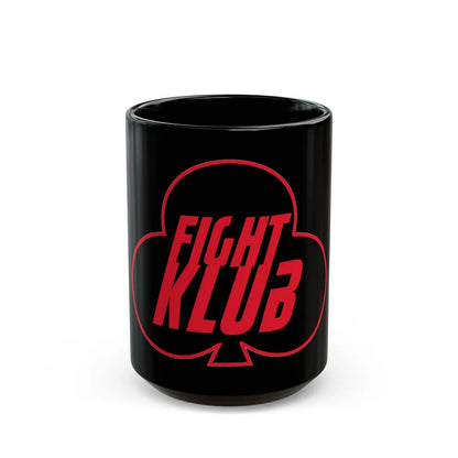 Fight Klub 414 CTS (U.S. Air Force) Black Coffee Mug-15oz-Go Mug Yourself