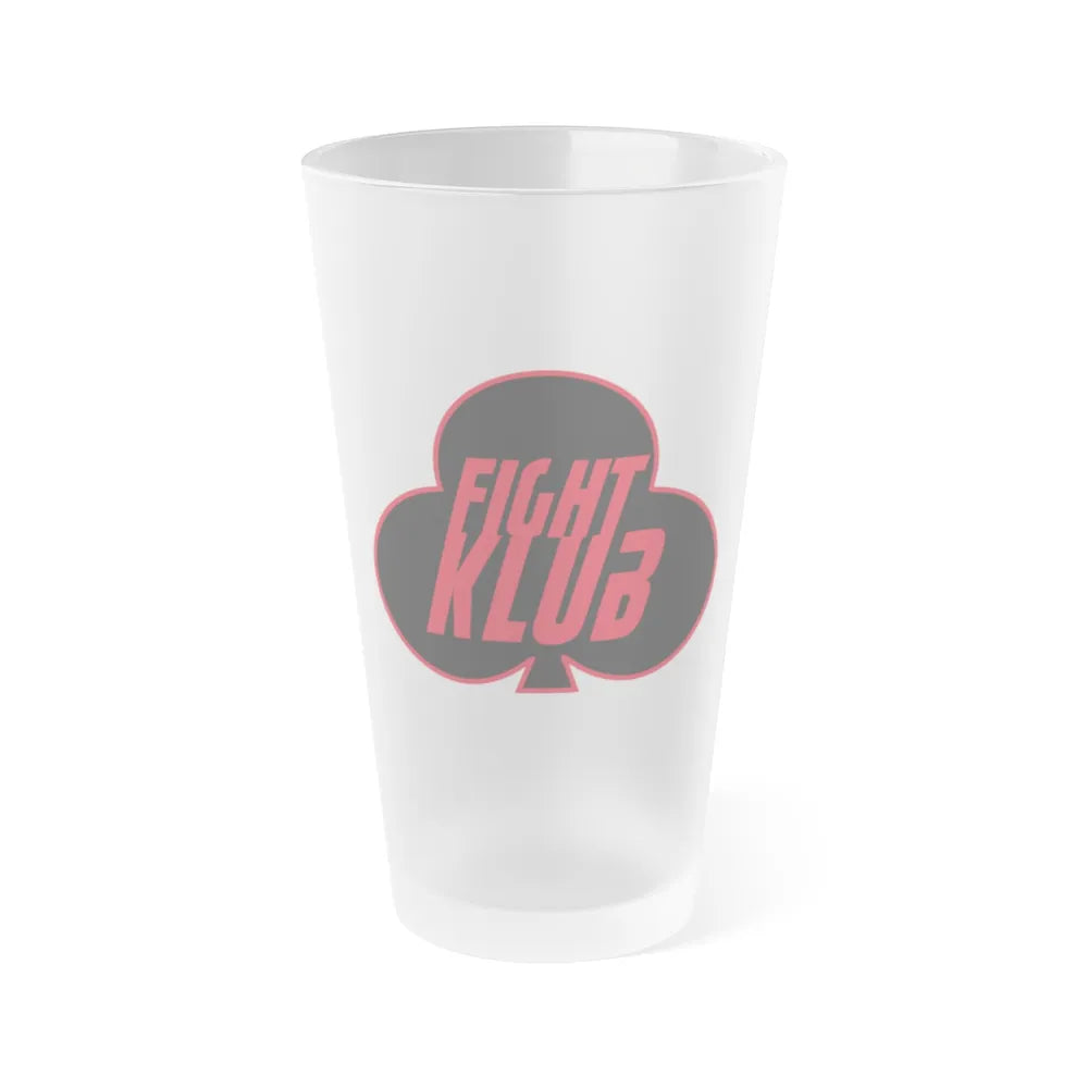 Fight Klub 414 CTS (U.S. Air Force) Frosted Pint Glass 16oz-16oz-Frosted-Go Mug Yourself