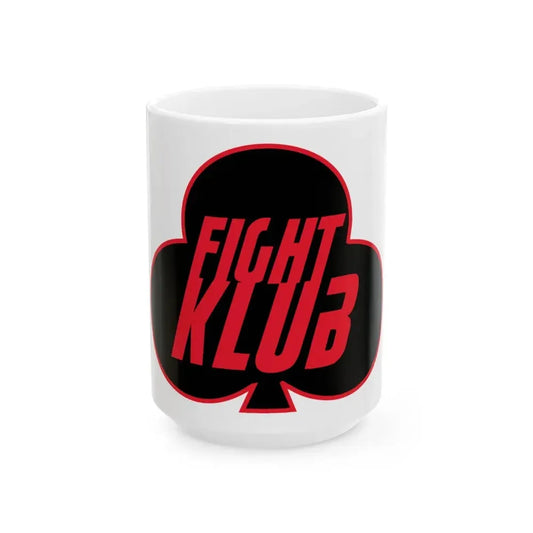 Fight Klub 414 CTS (U.S. Air Force) White Coffee Mug 15oz - Go Mug Yourself