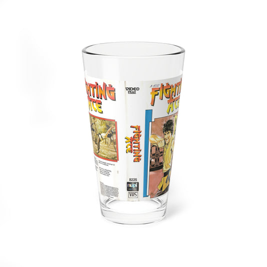 FIGHTING ACE (VHS COVER) Pint Glass 16oz-16oz-Go Mug Yourself