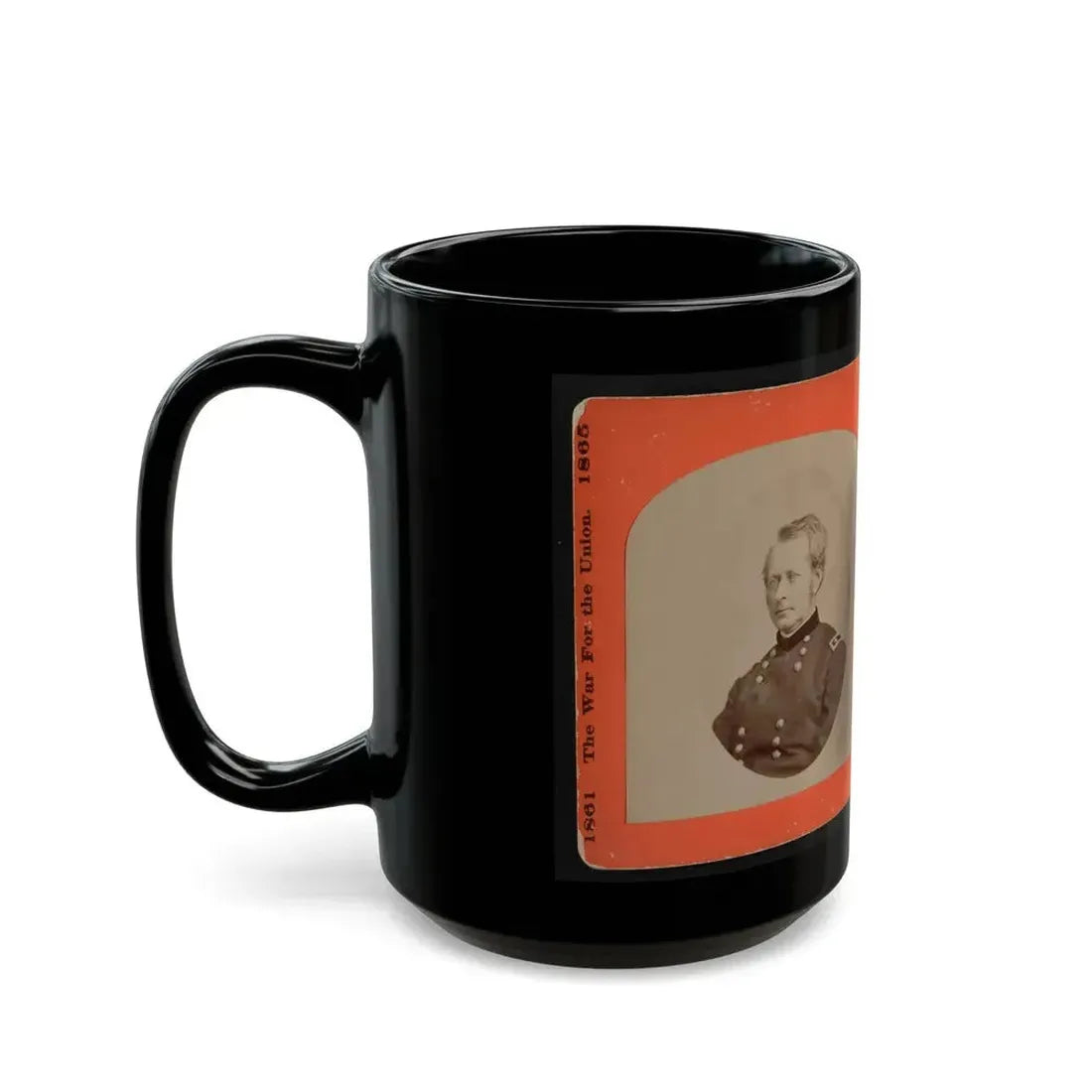Fighting Joe Hooker (U.S. Civil War) Black Coffee Mug - Go Mug Yourself