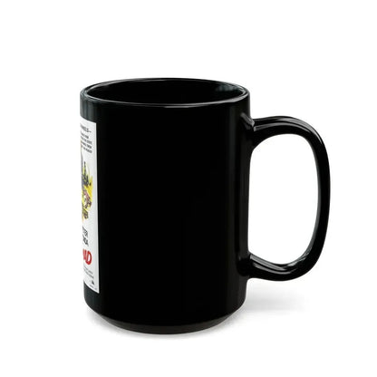 FIGHTING MAD 1978 Movie Poster - Black Coffee Mug - Go Mug Yourself