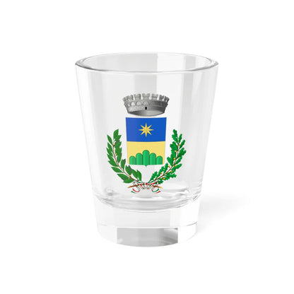 Figline Vegliaturo-Stemma (Italy) (Coat of Arms) Shot Glass 1.5oz 1.5oz - Go Mug Yourself