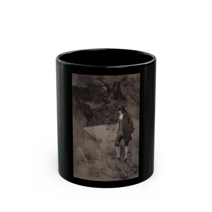 Figure in the Forest - Black Coffee Mug 11oz - Go Mug Yourself