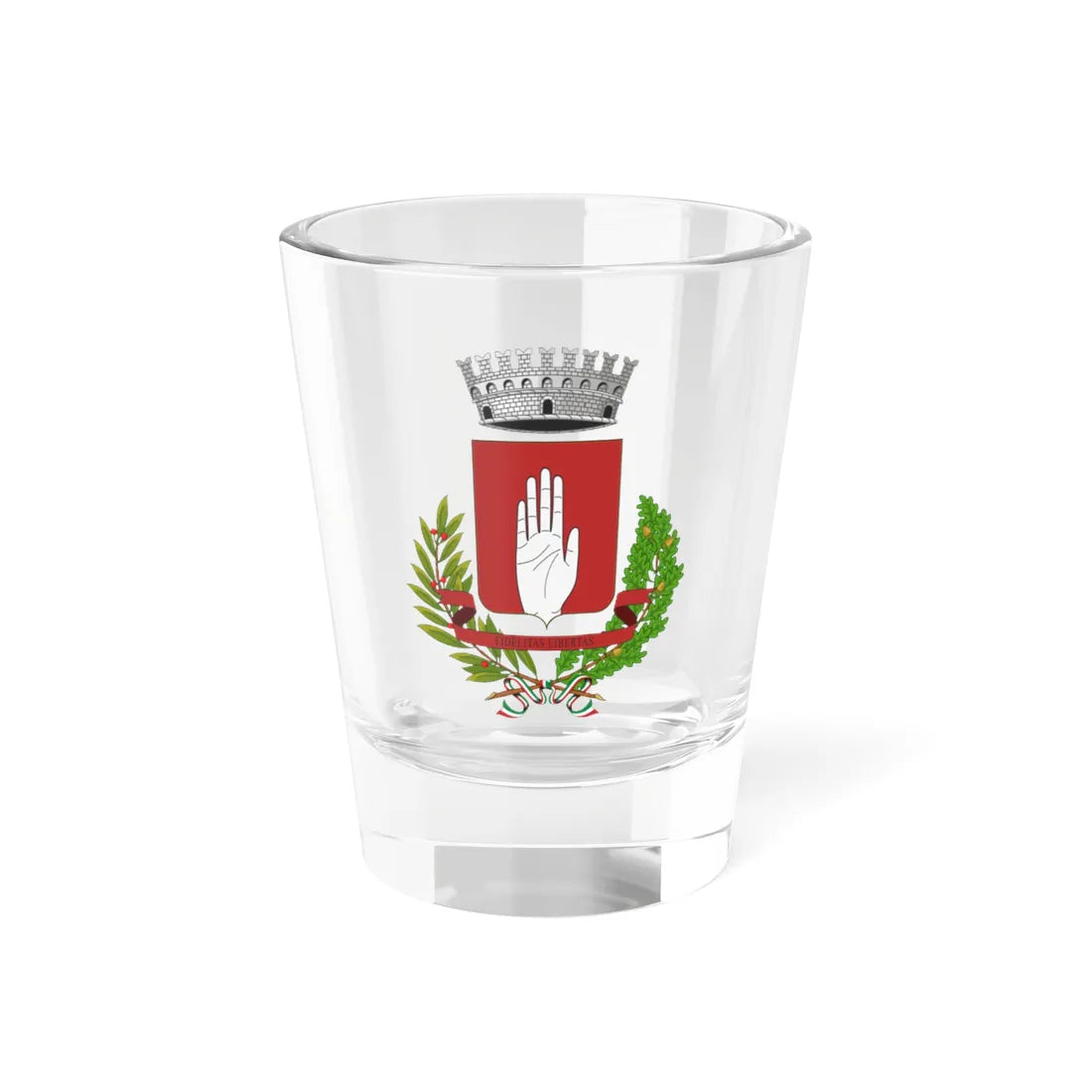 Filetto Italia-Stemma (Italy) (Coat of Arms) Shot Glass 1.5oz 1.5oz - Go Mug Yourself