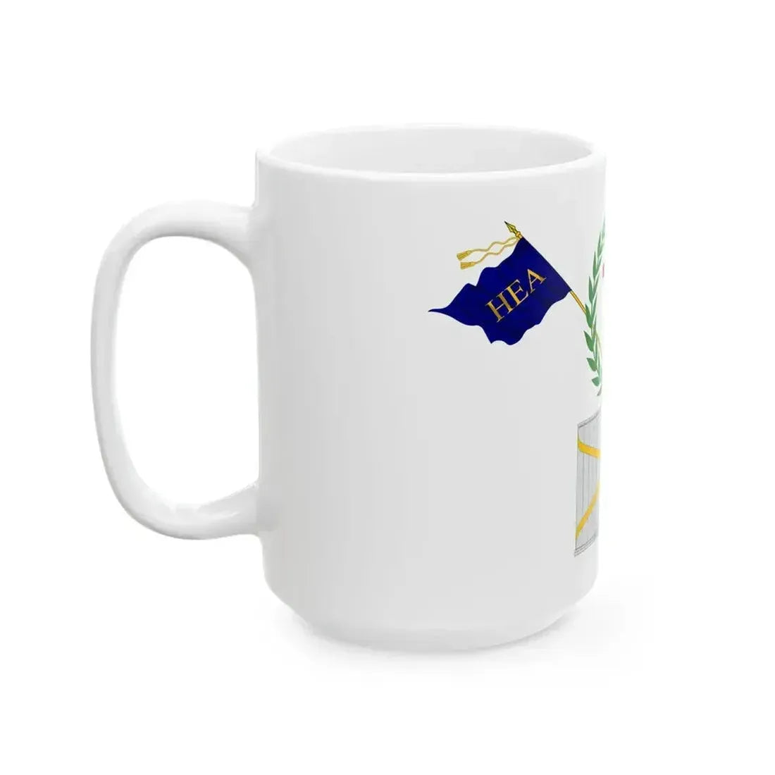 Filiki Eteria flag (Greece) White Coffee Mug - Go Mug Yourself