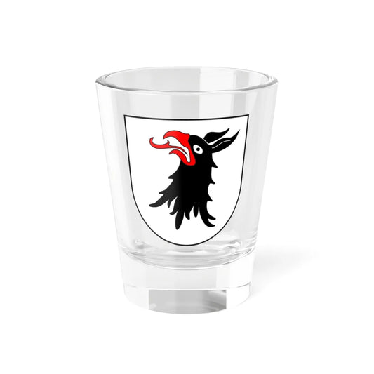 Filisur wappen (Switzerland) (Coat of Arms) Shot Glass 1.5oz 1.5oz - Go Mug Yourself