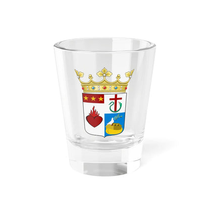 Filitti family coat of arms (Algeria) (Coat of Arms) Shot Glass 1.5oz 1.5oz - Go Mug Yourself
