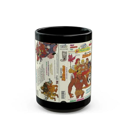 FILMATIONS GHOSTBUSTERS SECOND CHANCE (VHS COVER) - Black Coffee Mug 15oz - Go Mug Yourself