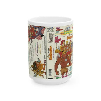 FILMATIONS GHOSTBUSTERS SECOND CHANCE (VHS COVER) - White Coffee Mug 15oz - Go Mug Yourself