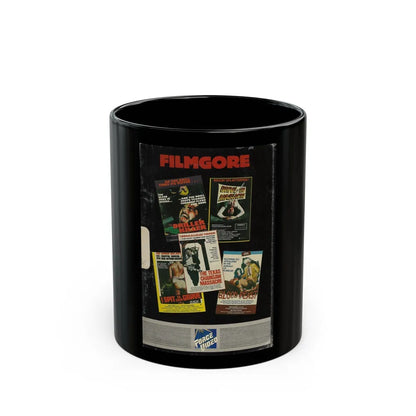 Filmgore ForceVideo inside (VHS COVER) - Black Coffee Mug-11oz-Go Mug Yourself