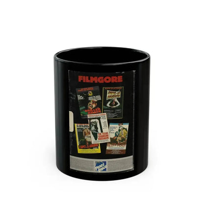 Filmgore ForceVideo inside (VHS COVER) - Black Coffee Mug 11oz - Go Mug Yourself