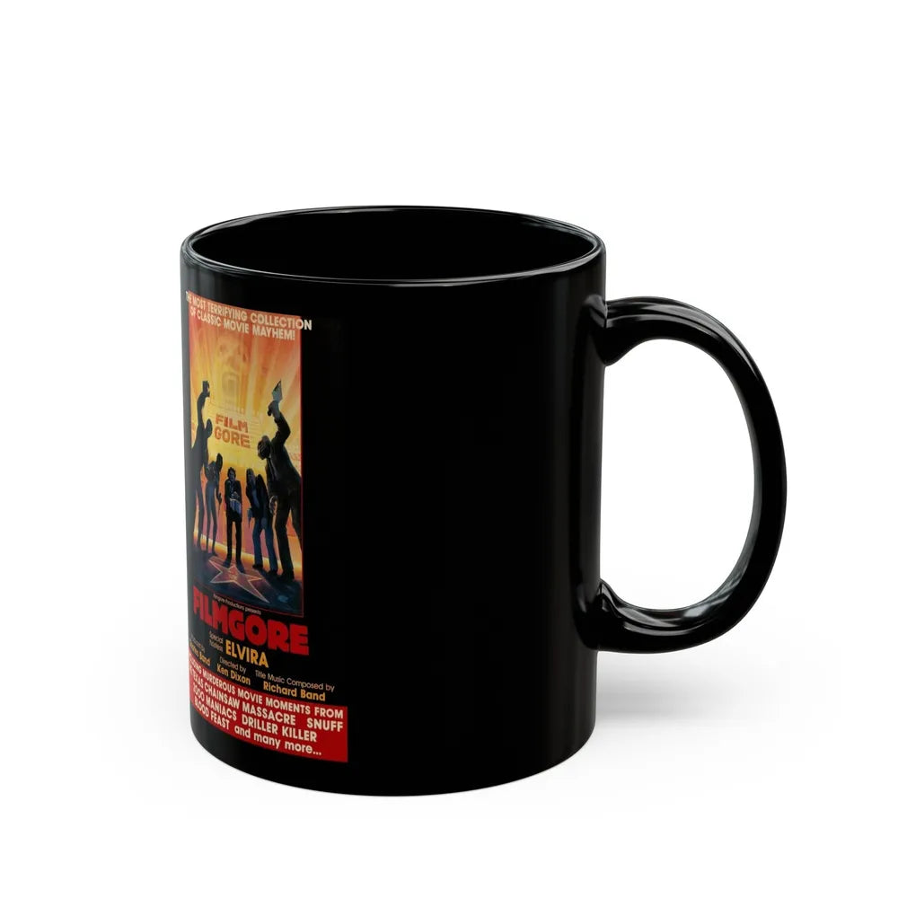 FILMGORE (VHS COVER) - Black Coffee Mug-Go Mug Yourself