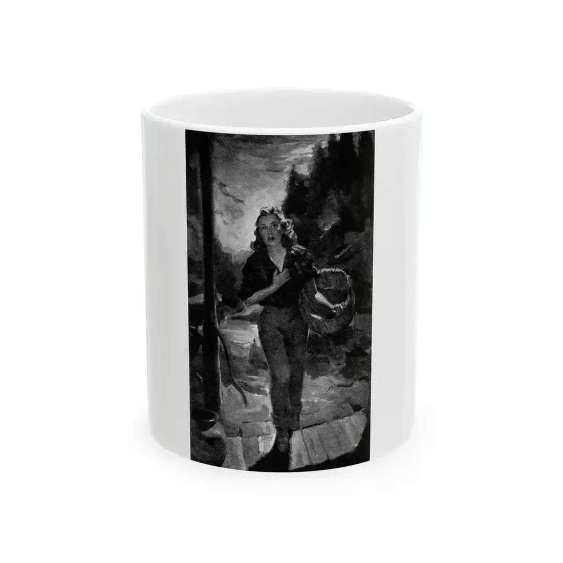 Filthy Rich, Liberty magazine, June 10, 1939 - White Coffee Mug 11oz - Go Mug Yourself