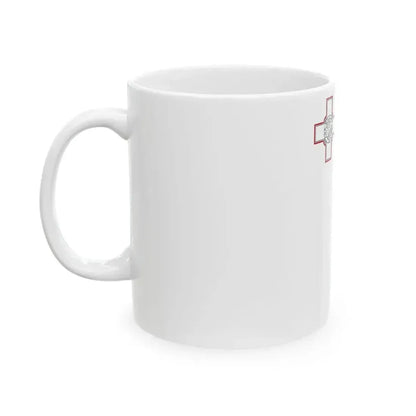 Fin Flash of Malta (Malta) White Coffee Mug - Go Mug Yourself