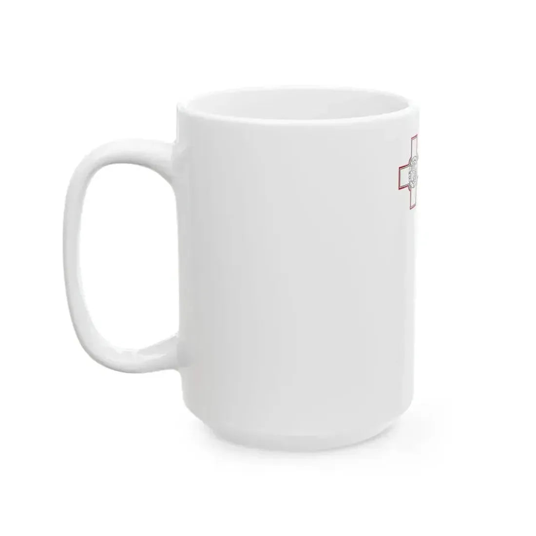 Fin Flash of Malta (Malta) White Coffee Mug - Go Mug Yourself