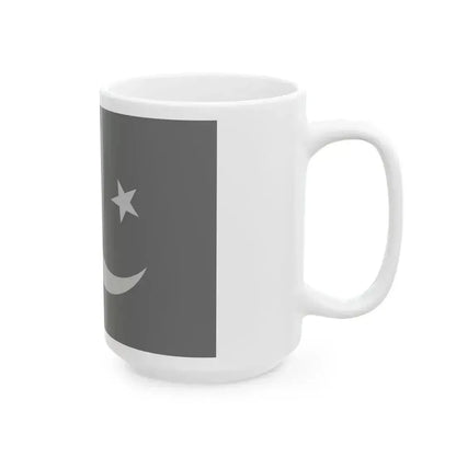 Fin Flash of Pakistan  Low Visibility (Pakistan) White Coffee Mug - Go Mug Yourself