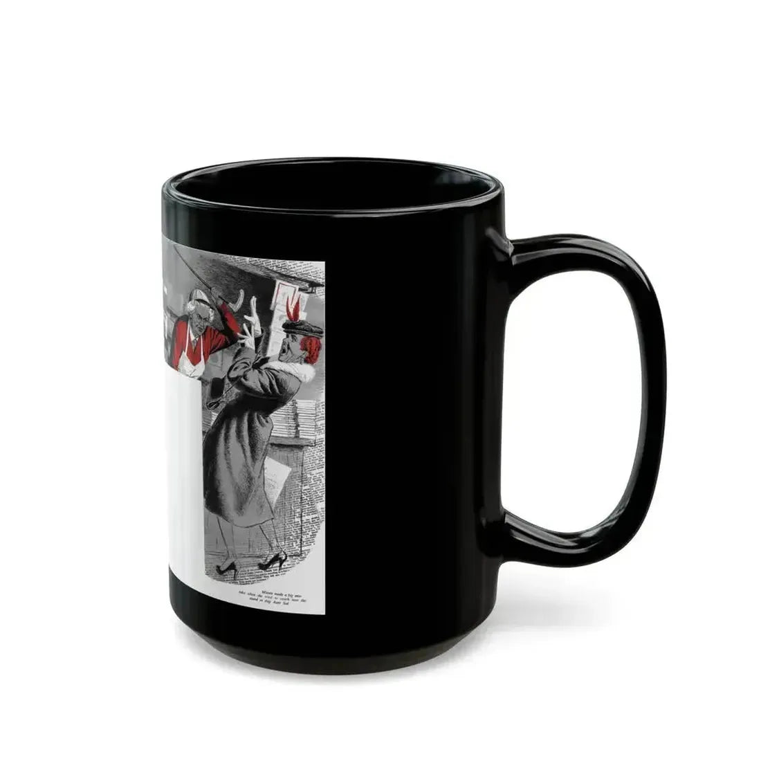 Final Edition, The American Magazine, March 1952 - Black Coffee Mug - Go Mug Yourself