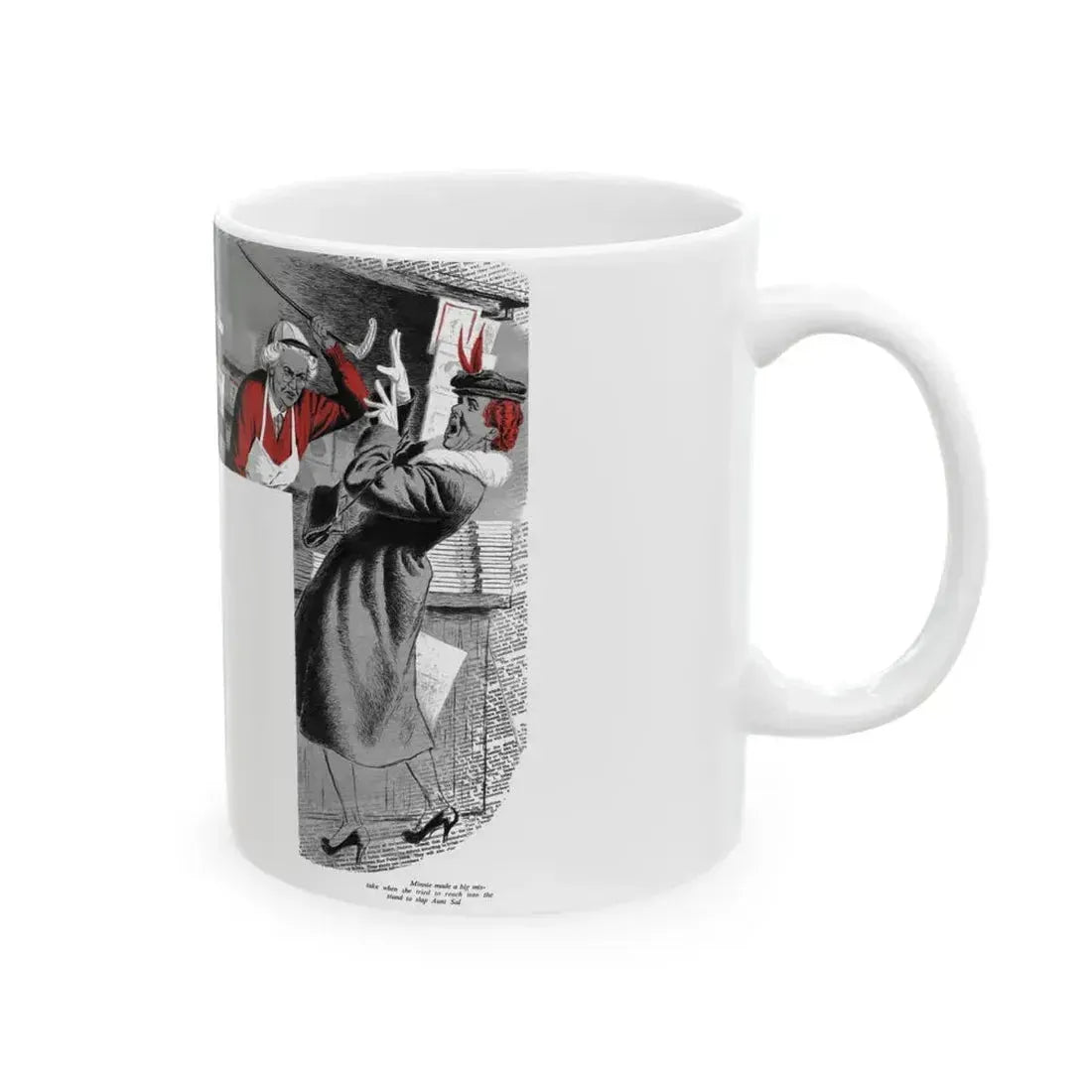 Final Edition, The American Magazine, March 1952 - White Coffee Mug - Go Mug Yourself