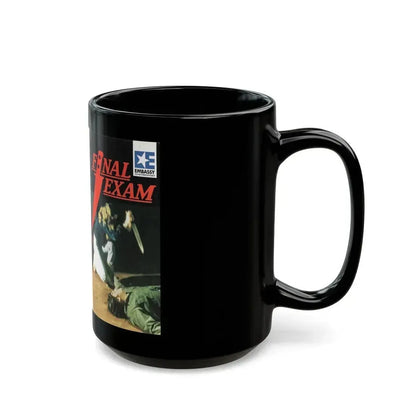 FINAL EXAM EMBASSY HOME ENTERTAINMENT (VHS COVER) - Black Coffee Mug - Go Mug Yourself