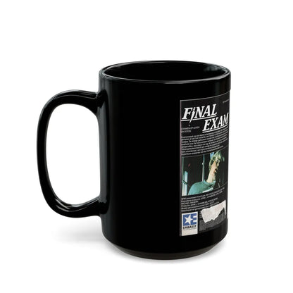 FINAL EXAM EMBASSY HOME ENTERTAINMENT (VHS COVER) - Black Coffee Mug-Go Mug Yourself