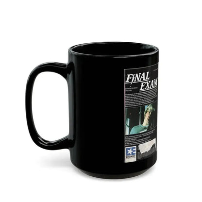 FINAL EXAM EMBASSY HOME ENTERTAINMENT (VHS COVER) - Black Coffee Mug - Go Mug Yourself