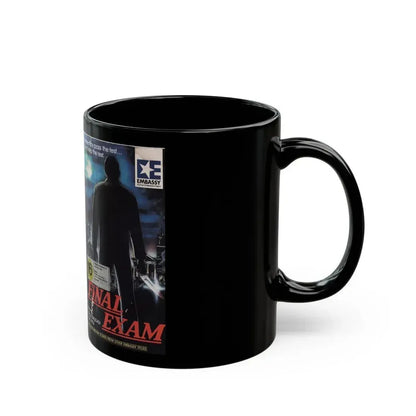 FINAL EXAM (VHS COVER) - Black Coffee Mug - Go Mug Yourself