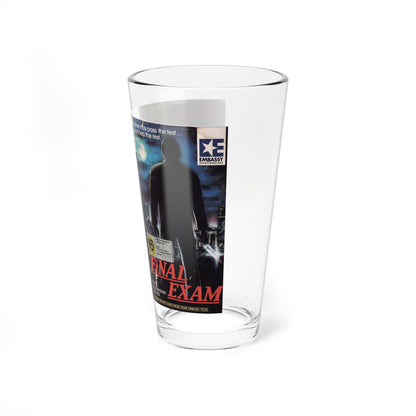 FINAL EXAM (VHS COVER) Pint Glass 16oz-Go Mug Yourself