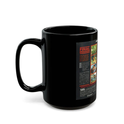 FINAL MISSION JAPAN (VHS COVER) - Black Coffee Mug-Go Mug Yourself