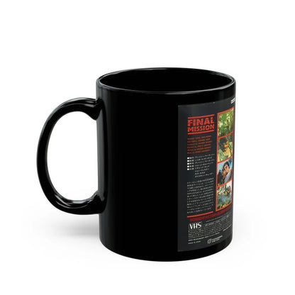 FINAL MISSION JAPAN (VHS COVER) - Black Coffee Mug-Go Mug Yourself