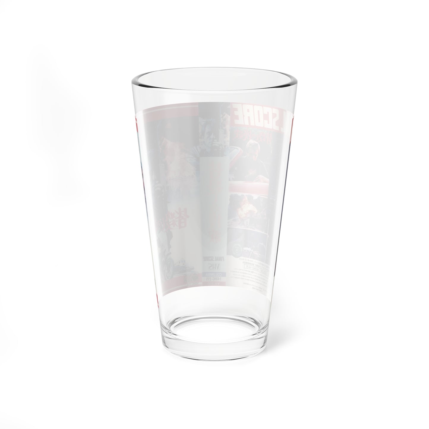 FINAL SCORE (VHS COVER) Pint Glass 16oz-Go Mug Yourself