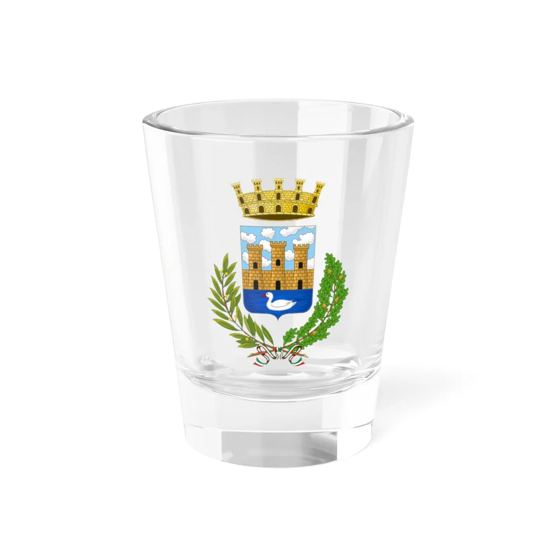 Finale Emilia-Stemma (Italy) (Coat of Arms) Shot Glass 1.5oz 1.5oz - Go Mug Yourself
