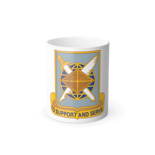 Finance Corps (U.S. Army) Color Changing Coffee Mug 11oz - Go Mug Yourself