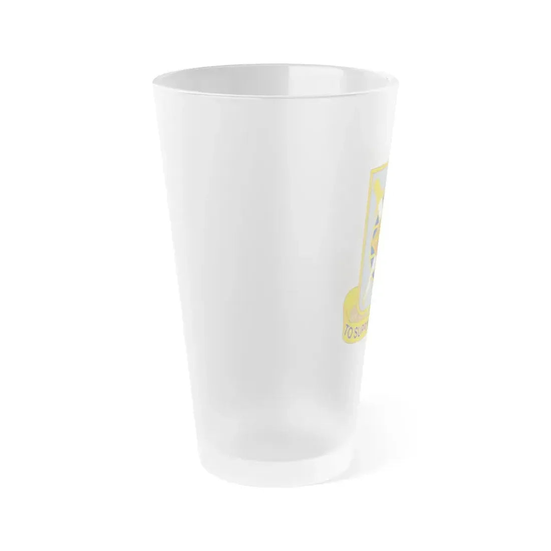 Finance Corps (U.S. Army) Frosted Pint Glass 16oz - Go Mug Yourself