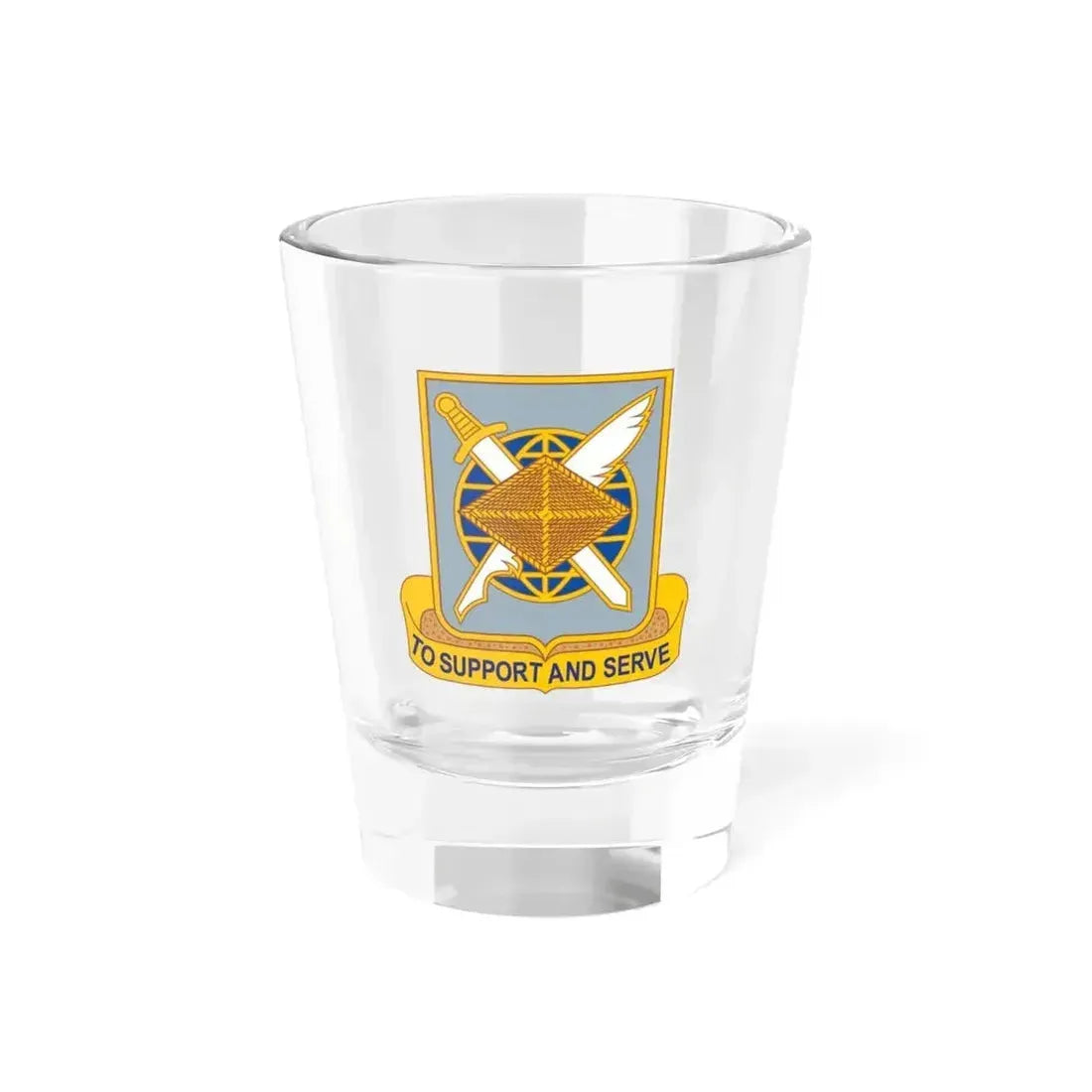 Finance Corps (U.S. Army) Shot Glass 1.5oz 1.5oz - Go Mug Yourself