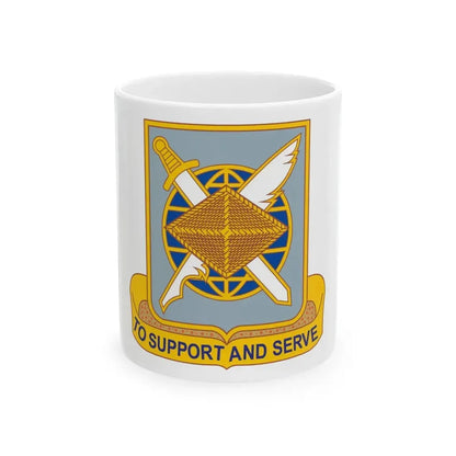Finance Corps (U.S. Army) White Coffee Mug 11oz - Go Mug Yourself
