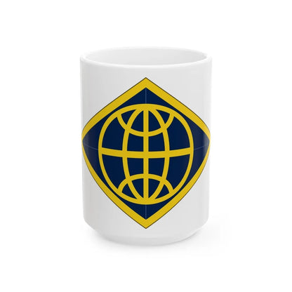 Financial Management Command (U.S. Army) White Coffee Mug-15oz-Go Mug Yourself