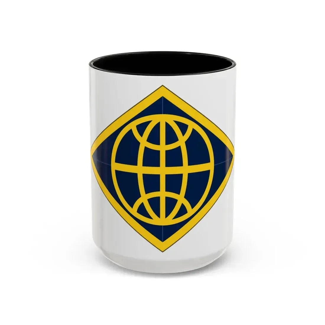 Financial Management Command (U.S. Army) Accent Coffee Mug 15oz Black - Go Mug Yourself
