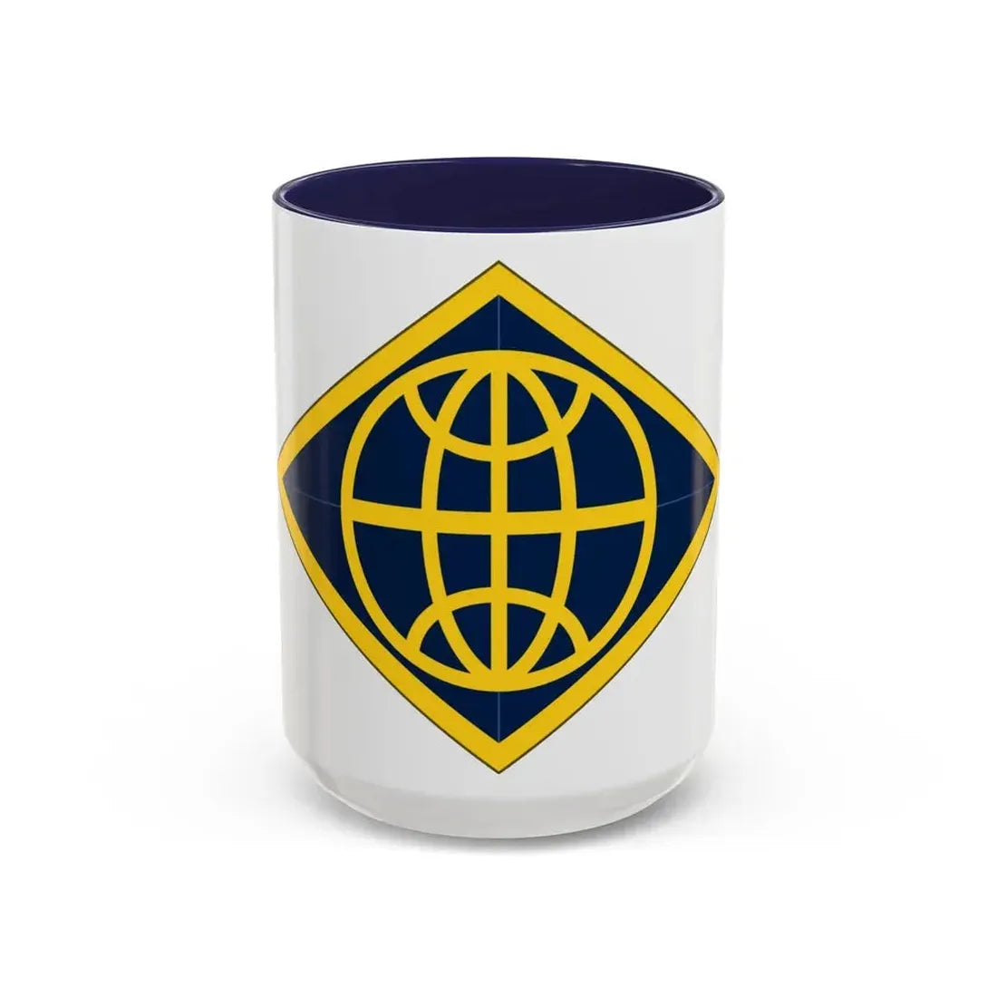 Financial Management Command (U.S. Army) Accent Coffee Mug 15oz Navy - Go Mug Yourself