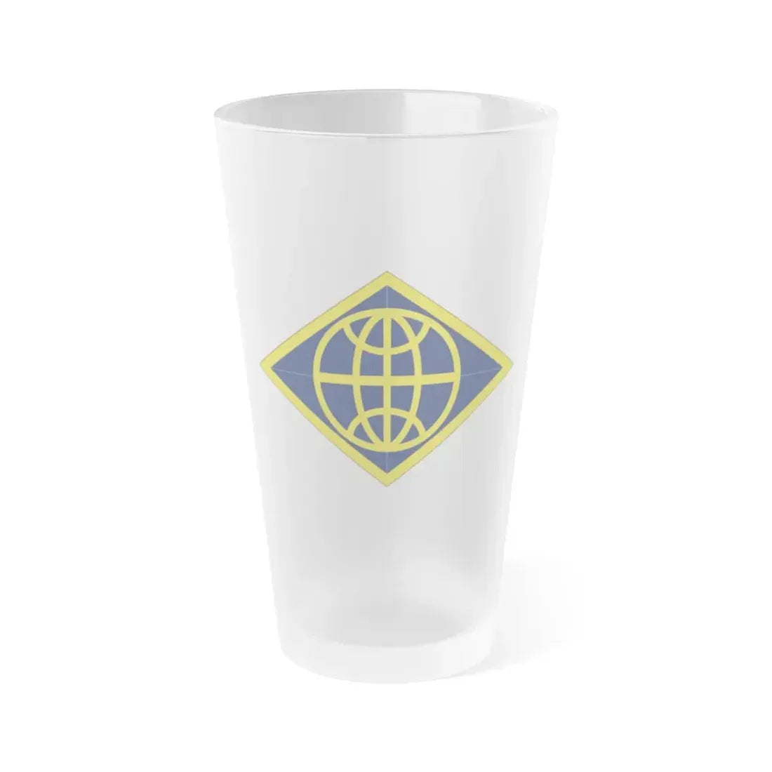 Financial Management Command (U.S. Army) Frosted Pint Glass 16oz Default Title - Go Mug Yourself