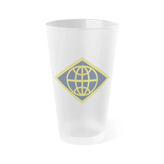 Financial Management Command (U.S. Army) Frosted Pint Glass 16oz Default Title - Go Mug Yourself