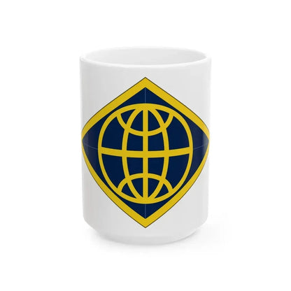 Financial Management Command (U.S. Army) White Coffee Mug 15oz - Go Mug Yourself