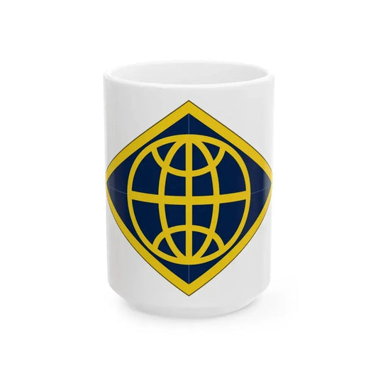 Financial Management Command (U.S. Army) White Coffee Mug 15oz - Go Mug Yourself