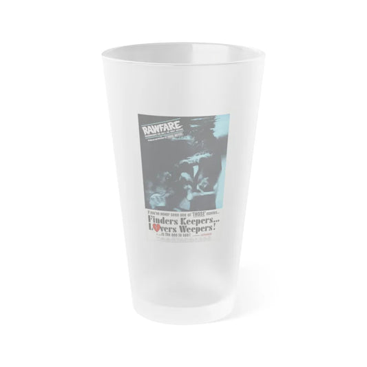 FINDERS KEEPERS, LOVERS WEEPERS 1968 Movie Poster - Frosted Pint Glass 16oz-16oz-Frosted-Go Mug Yourself