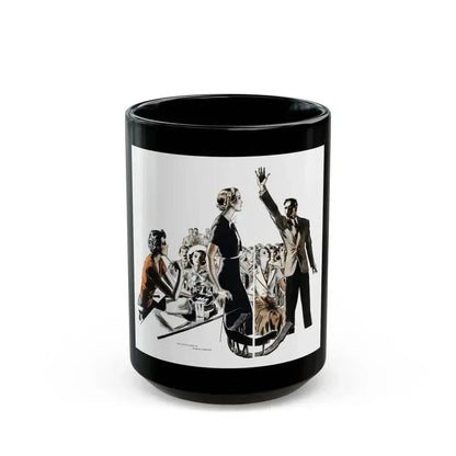 Fine to Look At (1), The American Magazine, June 1937 - Black Coffee Mug 15oz - Go Mug Yourself