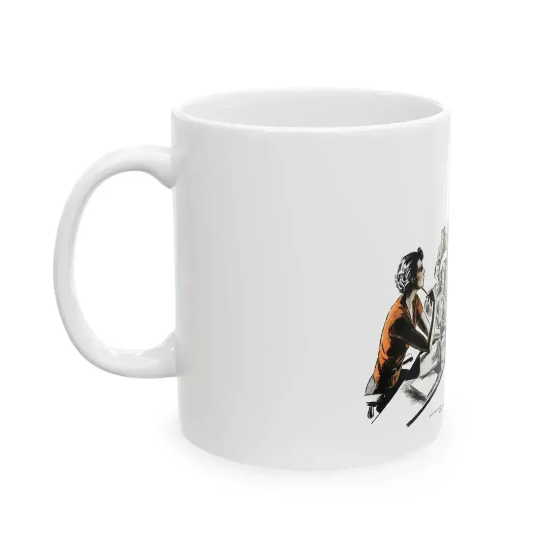 Fine to Look At (1), The American Magazine, June 1937 - White Coffee Mug - Go Mug Yourself