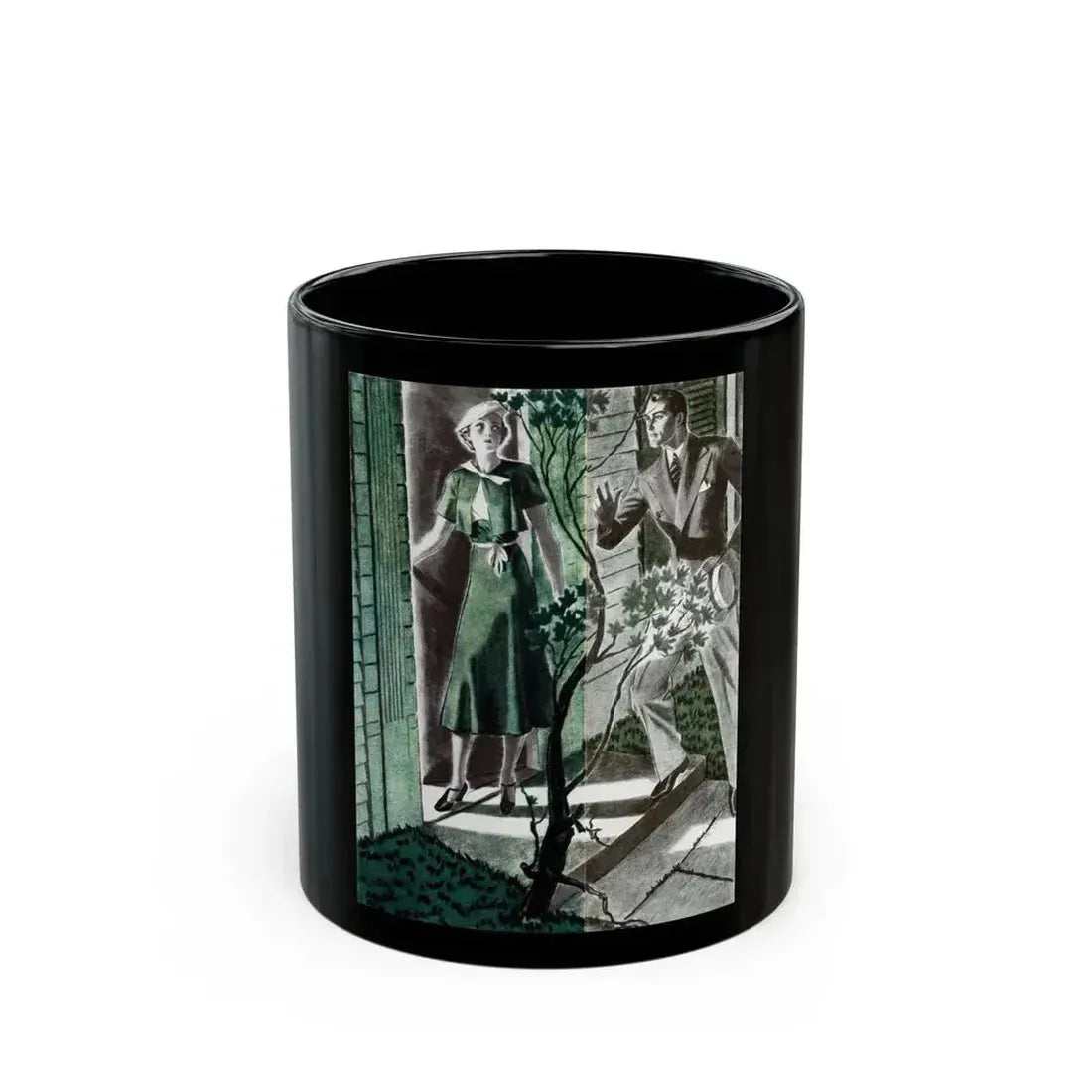 Fine to Look At (2), The American Magazine, June 1937 - Black Coffee Mug 11oz - Go Mug Yourself