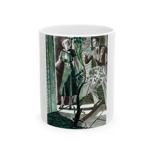 Fine to Look At (2), The American Magazine, June 1937 - White Coffee Mug 11oz - Go Mug Yourself