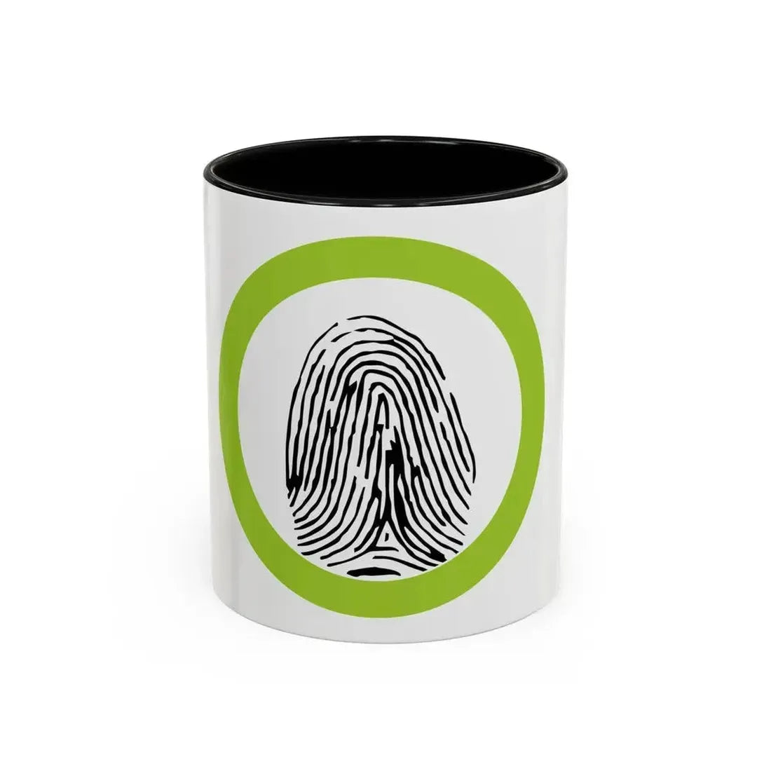 Fingerprinting (Boy Scout Merit Badge) Accent Coffee Mug 11oz Black - Go Mug Yourself