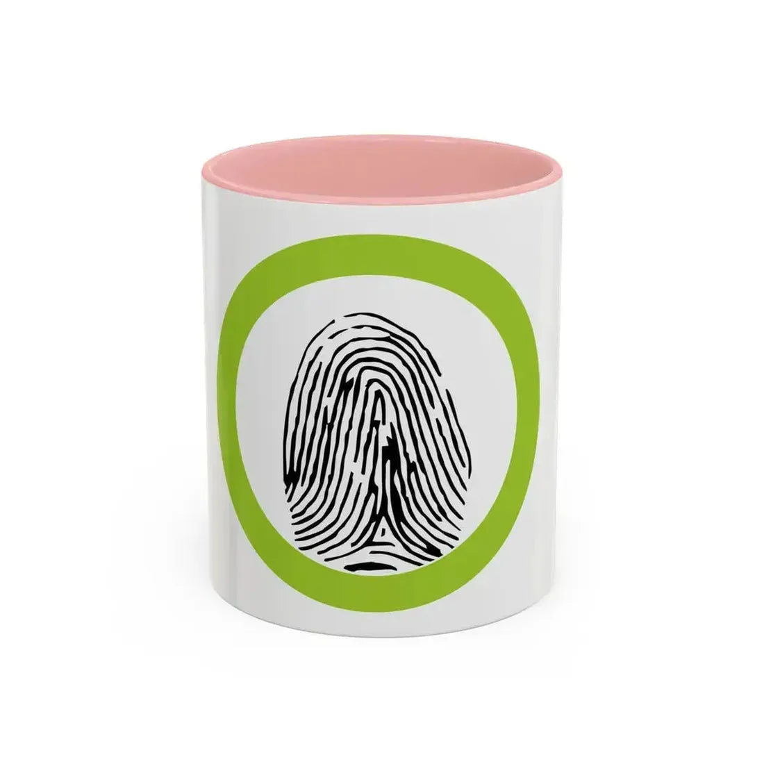 Fingerprinting (Boy Scout Merit Badge) Accent Coffee Mug 11oz Pink - Go Mug Yourself